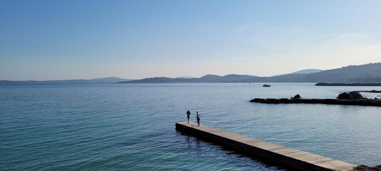 Villa Palm' Issambres 6-7 Personnes, Clim, Avec Piscine, Jardin Et Parking Prives La Garonnette-Plage Luaran gambar