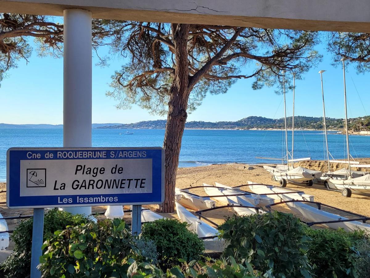 Villa Palm' Issambres 6-7 Personnes, Clim, Avec Piscine, Jardin Et Parking Prives La Garonnette-Plage Luaran gambar